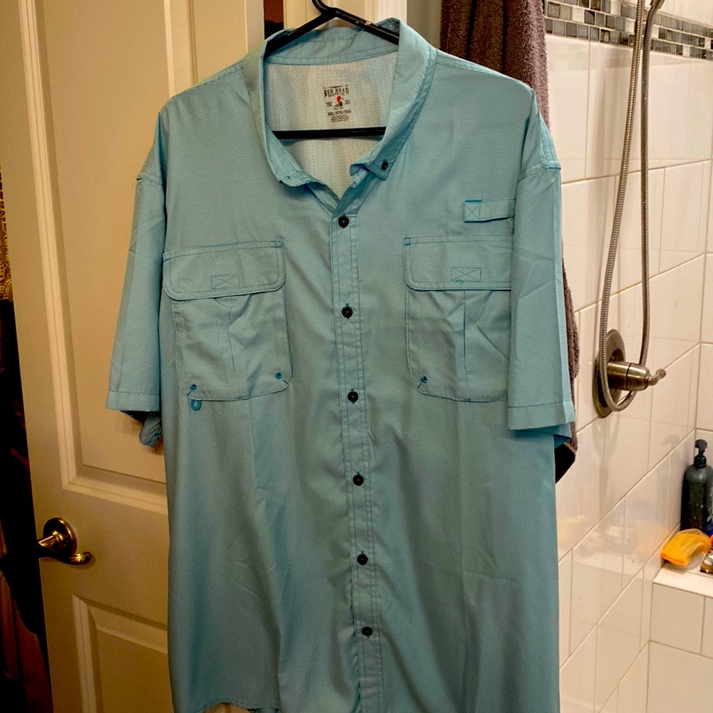Red Head fishing shirt